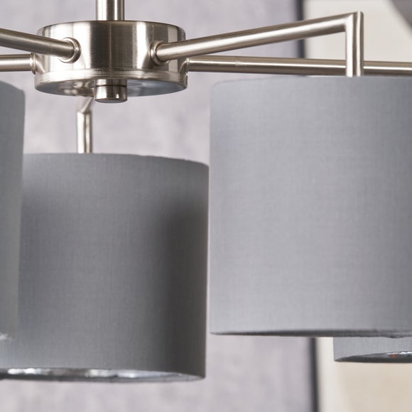Pacific Lifestyle Elin 5 Light Semi Flush Ceiling Light, product image 7