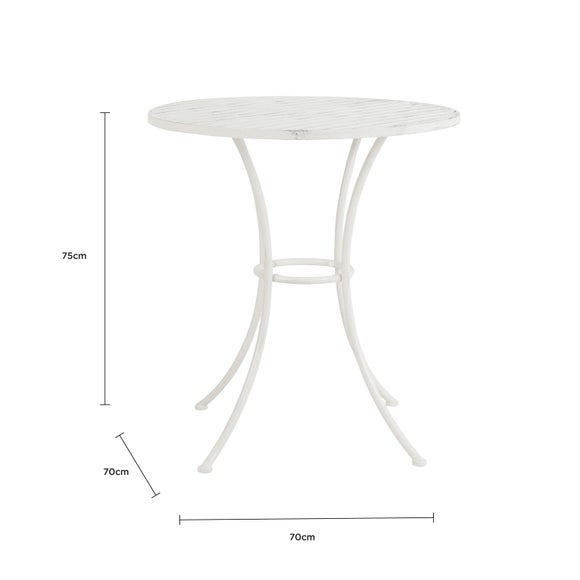 Rustic Leaf Metal Bistro Set, product image 18