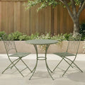 Rustic Leaf Metal Bistro Set, product image 1