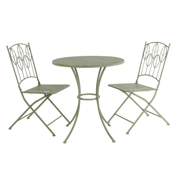 Rustic Leaf Metal Bistro Set, product image 4