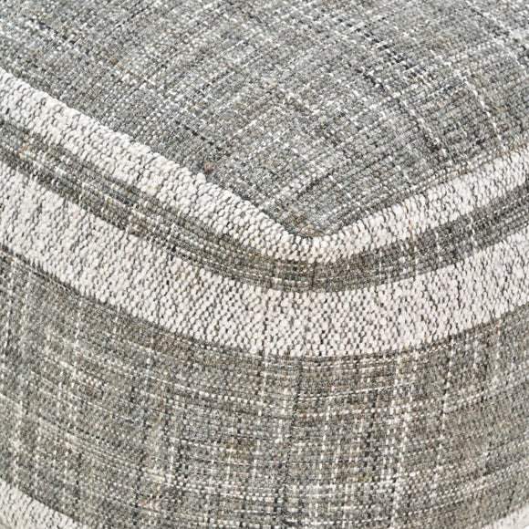 Pacific Lifestyle Stripe Outdoor Pouffe