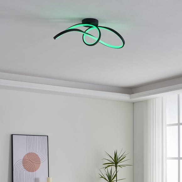 EGLO Calarossa-Z Smart Colour Changing LED Ceiling Light