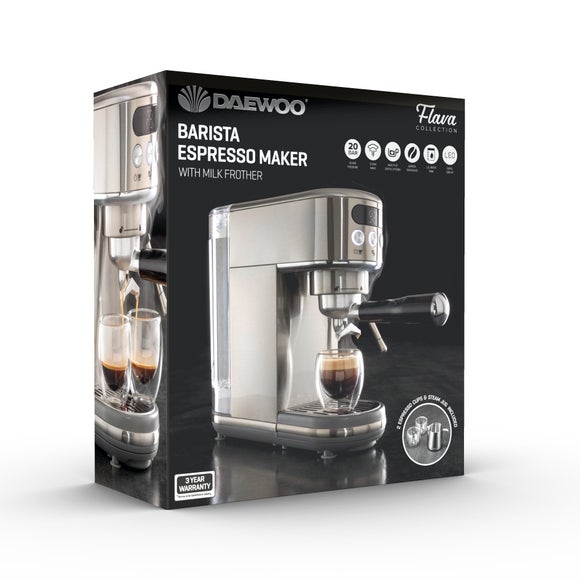 Daewoo Digital Espresso Coffee Maker