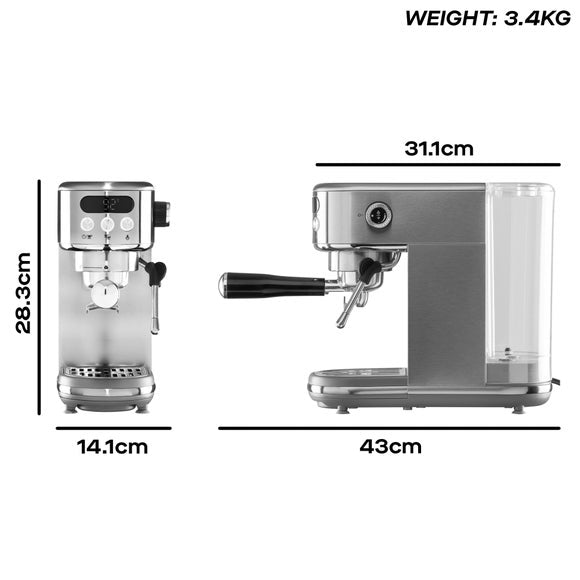 Daewoo Digital Espresso Coffee Maker