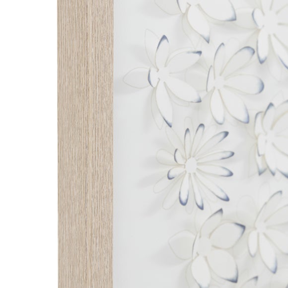 Cedar and Sage Floral Detail Framed Wall Art