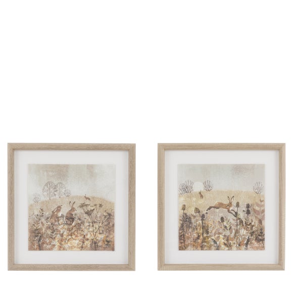 Cedar and Sage Set of 2 Spring Scene Framed Prints