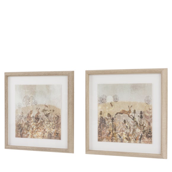 Cedar and Sage Set of 2 Spring Scene Framed Prints