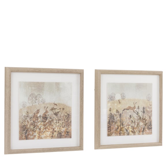 Cedar and Sage Set of 2 Spring Scene Framed Prints
