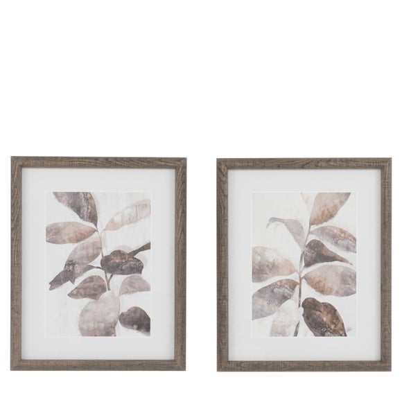 Cedar and Sage Set of 2 Natural Rhythm Framed Prints