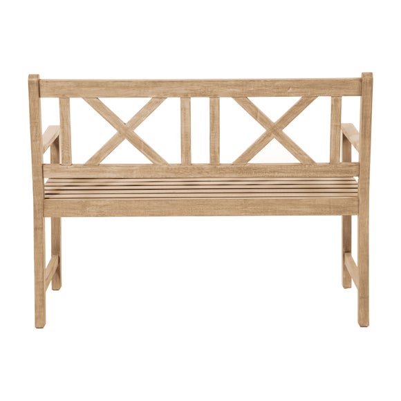 Return - Cambridge 3 Seater Acacia Wood Bench